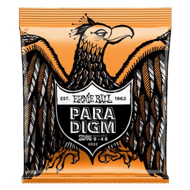 Ernie Ball 2022 Paradigm Hybrid Slinky Electric Guitar Strings 9-46