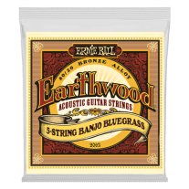 Ernie Ball 2063 Earthwood 80/20 Bronze 5-String Banjo Bluegrass, 9-20