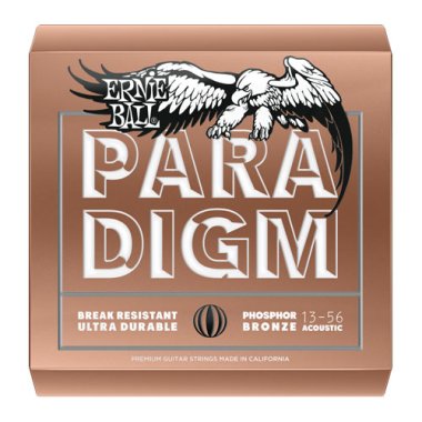 Ernie Ball 2074 Paradigm Med Phosphor Acoustic Guitar Strings 13-56