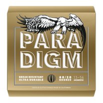 Ernie Ball 2084 Paradigm Medium 80/20 Acoustic Guitar Strings 13-56