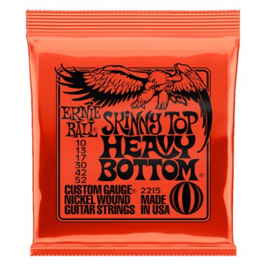 Ernie Ball 2215 Skinny Top Heavy Bottom Slinky 10-52
