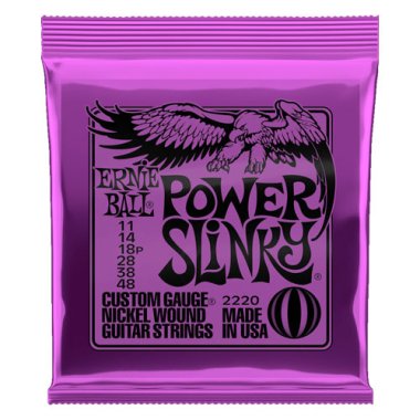 Ernie Ball 2220 Power Slinky Electric Guitar 11-48