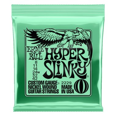 Ernie Ball 2229 Hyper Slinky Electric Guitar 8-42