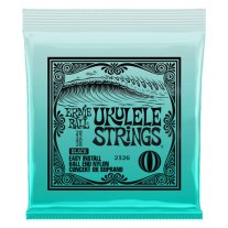 Ernie Ball 2326 Ukulele Ball-End Nylon Strings, Black