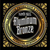 Ernie Ball 2566 Aluminum Bronze Acoustic Guitar Strings Med-Lt 12-54