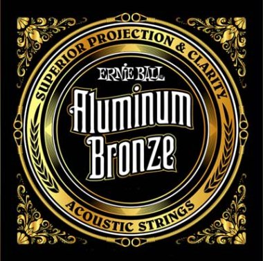 Ernie Ball 2566 Aluminum Bronze Acoustic Guitar Strings Med-Lt 12-54