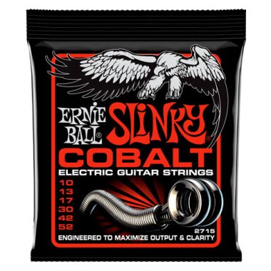 Ernie Ball 2715 Skinny Top Heavy Bottom Cobalt Electric Guitar 10-52
