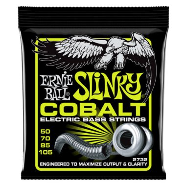Ernie Ball 2732 Regular Slinky Cobalt Electric Bass Strings 50-105