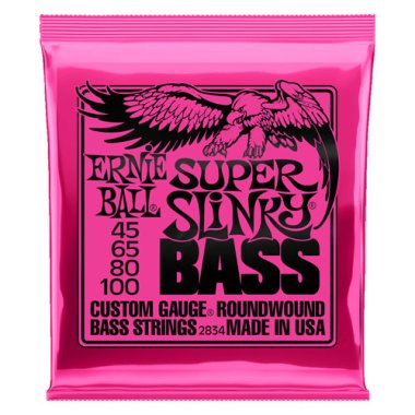 Ernie Ball 2834 Super Slinky Bass Nickel Wound (45-100)