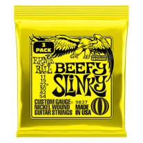 Ernie Ball 3-Pack Beefy Slinky 3627 Electric Guitar Strings 11-54