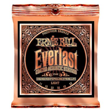 Ernie Ball Everlast Coated Phosphor Bronze Strings Light 11-52