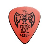 Ernie Ball Everlast Delrin Guitar Pick 1.14mm Red, One Pick