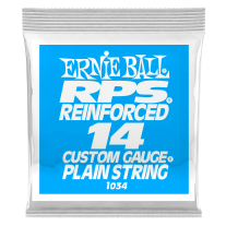 Ernie Ball P01034 Brass Reinforced Plain Electric Guitar .014 Single String