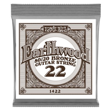 Ernie Ball P01422 80/20 Bronze .022, Single Acoustic Guitar String