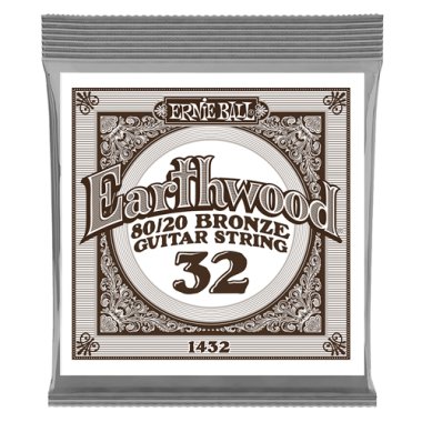 Ernie Ball P01432 80/20 Bronze .032, Single Acoustic Guitar String