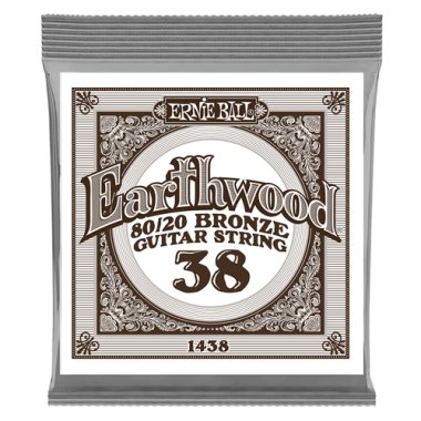 Ernie Ball P01438 80/20 Bronze .038, Single Acoustic Guitar String