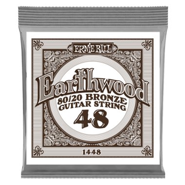 Ernie Ball P01448 80/20 Bronze .048, Single Acoustic Guitar String