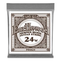 Ernie Ball P01824 Phosphor Bronze .024, Single Acoustic Guitar String
