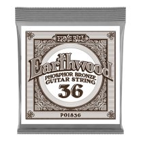 Ernie Ball P01836 Phosphor Bronze .036, Single Acoustic Guitar String