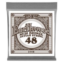 Ernie Ball P01848 Phosphor Bronze .048, Single Acoustic Guitar String