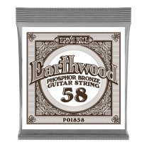 Ernie Ball P01858 Phosphor Bronze .058, Single Acoustic Guitar String
