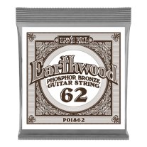 Ernie Ball P01862 Phosphor Bronze .062, Single Acoustic Guitar String