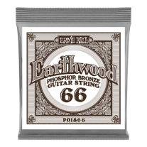Ernie Ball P01866 Phosphor Bronze .066, Single Acoustic Guitar String