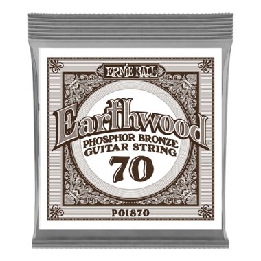 Ernie Ball P01870 Phosphor Bronze .070, Single Acoustic Guitar String