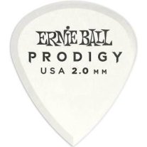 Ernie Ball P09202 2.0mm White Standard Prodigy Pick, One Pick