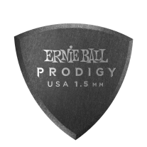 Ernie Ball P09331 Prodigy Guitar Pick, Small Shield 1.5mm Black