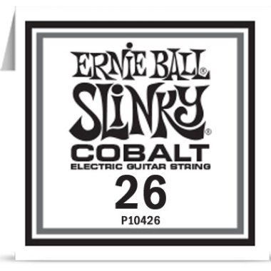 Ernie Ball P10426 Slinky Cobalt Electric Guitar .026 Single String