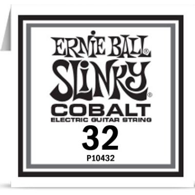 Ernie Ball P10432 Slinky Cobalt Electric Guitar .032 Single String