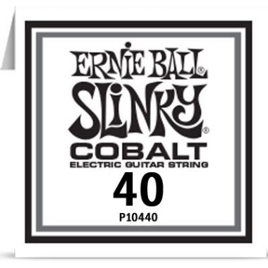 Ernie Ball P10440 Slinky Cobalt Electric Guitar .040 Single String
