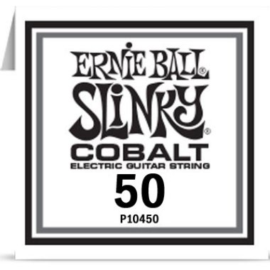 Ernie Ball P10450 Slinky Cobalt Electric Guitar .050 Single String