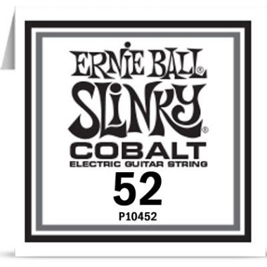 Ernie Ball P10452 Slinky Cobalt Electric Guitar .052 Single String
