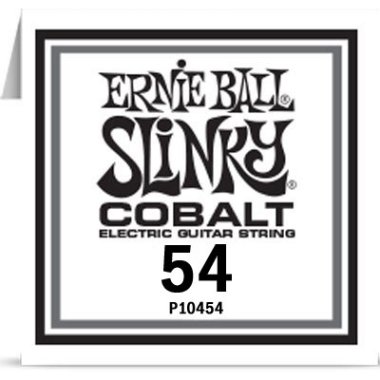 Ernie Ball P10454 Slinky Cobalt Electric Guitar .054 Single String