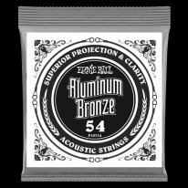 Ernie Ball P10754 Aluminum Bronze Wound Acoustic Guitar Strings, .054