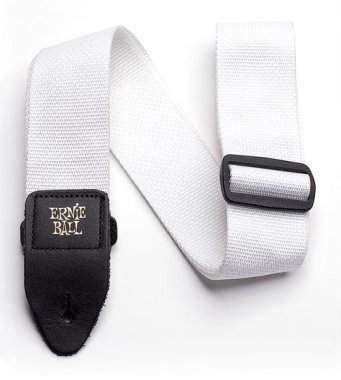Ernie Ball White Polypro Guitar Strap