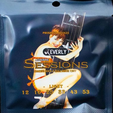 Everly Phosphor Bronze Acoustic Strings 7212 Light 12-53