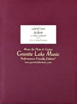 Faure | Siciliene for flute and guitar