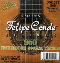 Felipe Conde Flamenco 860 NT Nylon Guitar Strings, Full Set