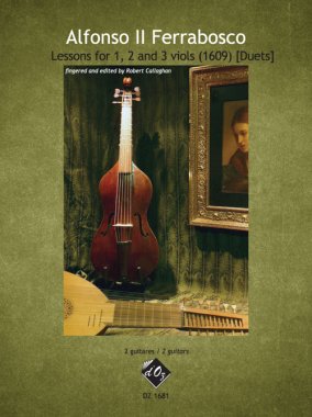 Ferrabosco | Lessons For 1, 2 And Viols (1609) for 2 guitars