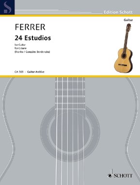 Ferrer | 24 Estudios for solo guitar