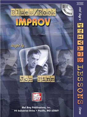 Finn | Blues/Rock Improv Book/CD Set for blues guitar