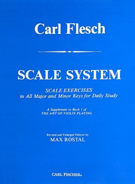 Flesch | Scale System - Scale Exercises for violin - suppl. to book 1