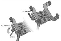 Floor Model | Woodside Guitars GS4-LEV Guitar Support, Lever Adjustment - Previous Model