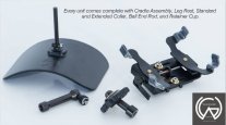Floor Model | Woodside Guitars GS4-LEV Guitar Support, Lever Adjustment - Previous Model