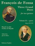 Fossa | Three Grand Duos Vol. 2 (parts) for 2 guitars