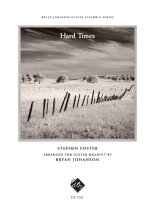 Foster | Hard Times for 4 guitars