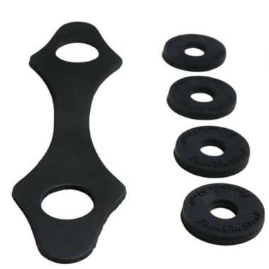 Franklin Straps Pin Master – Acoustic End Pin Jack Strap Lock Kit - Black